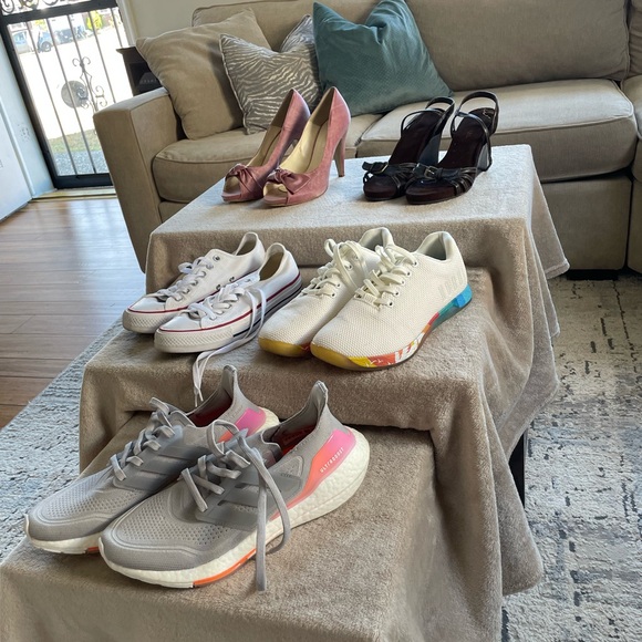 High heel pink shoes some minor inside defects as shown in the pictures size 40 - Picture 1 of 11